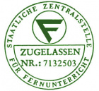 Staatliche Zentralstelle für Fernunterricht – Stempel Staatliche Zentralstelle für Fernunterricht – Stempel